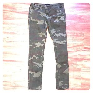 Camo Skinny Jeans